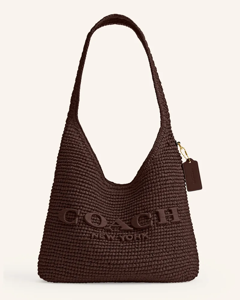 Coach Beuteltasche BROOKLYN Dunkelbraun