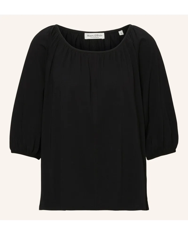 Marc O'Polo Jerseybluse Schwarz