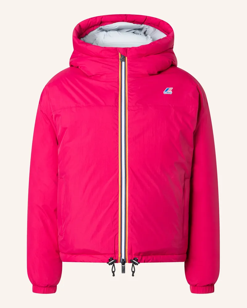 K-Way Winterjacke Le Vrai 4.0 Albine Heavy Warm rot Rot