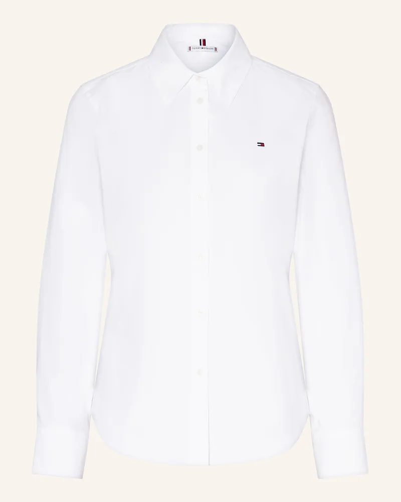 Tommy Hilfiger Hemdbluse weiss Weiss