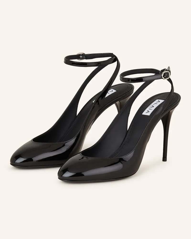 Alaïa Slingpumps schwarz Schwarz