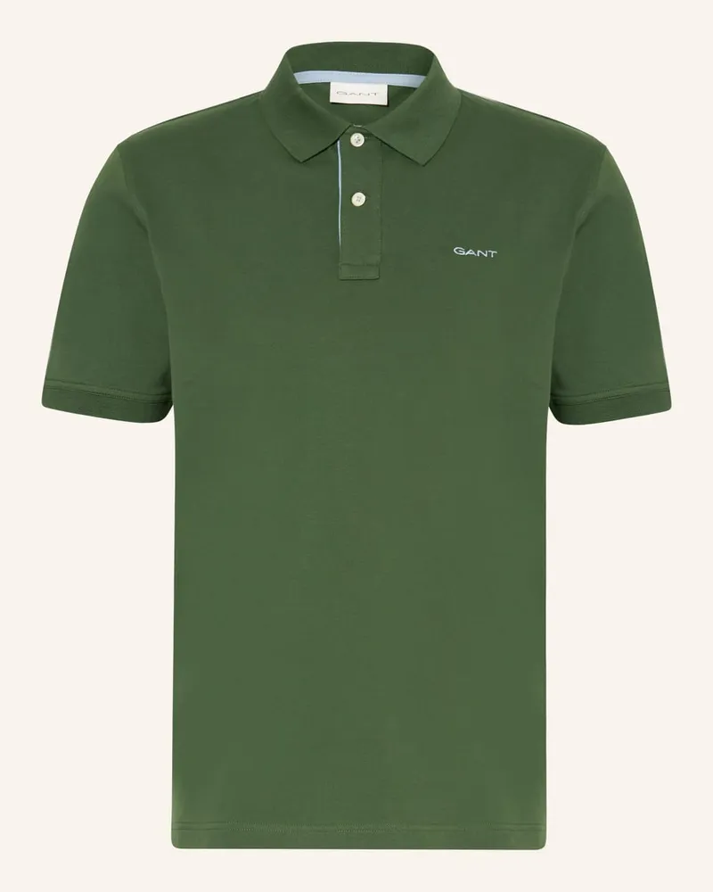 Gant Piqué-Poloshirt Gruen