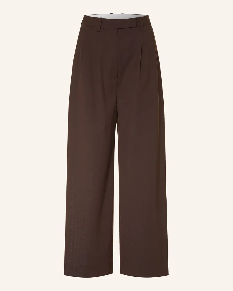 Arket Marlenehose Sally Agnella braun Dunkelbraun