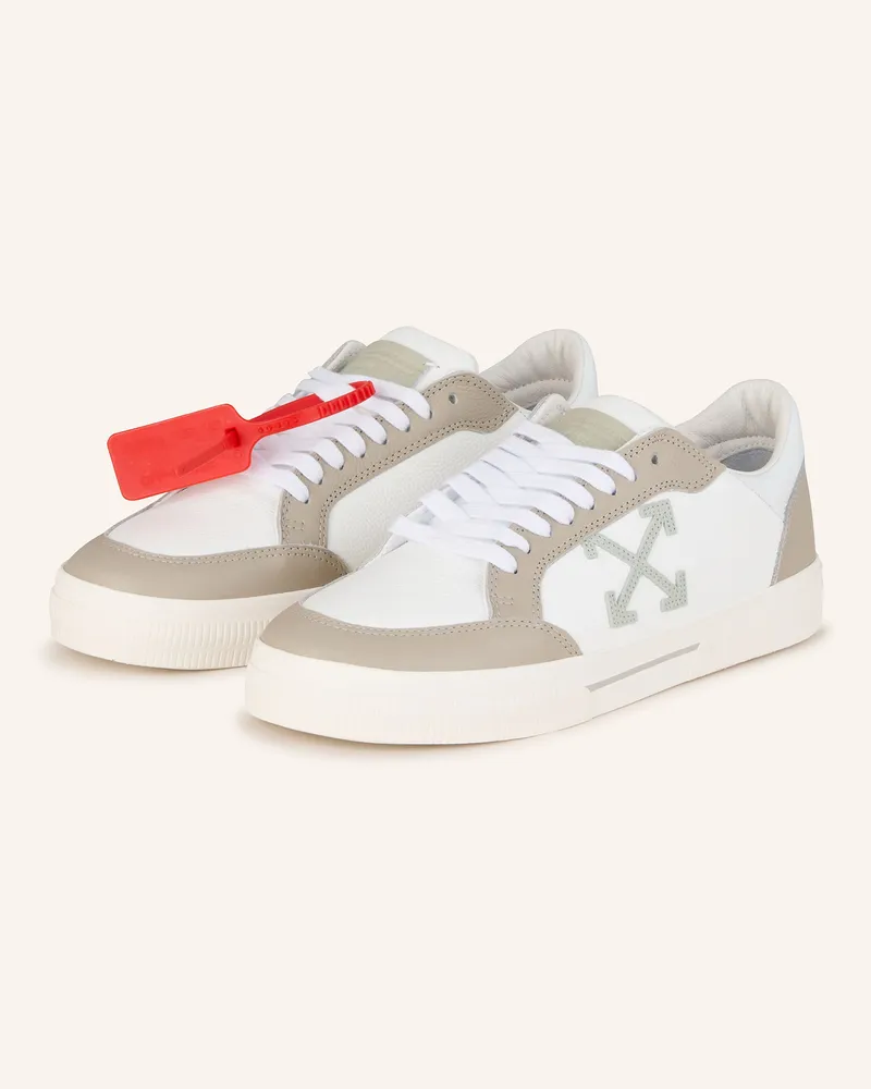 OFF-WHITE Sneaker NEW LOW VULCANIZED Weiss