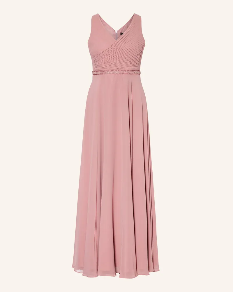 Vera Mont Abendkleid mit Schmuckperlen Rosé