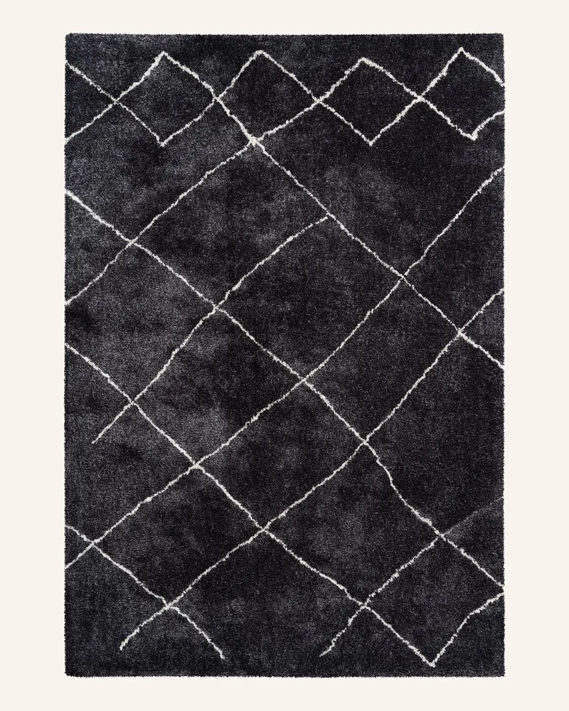 Kayoom Hochflor Teppich ORLANDO 525 Grau