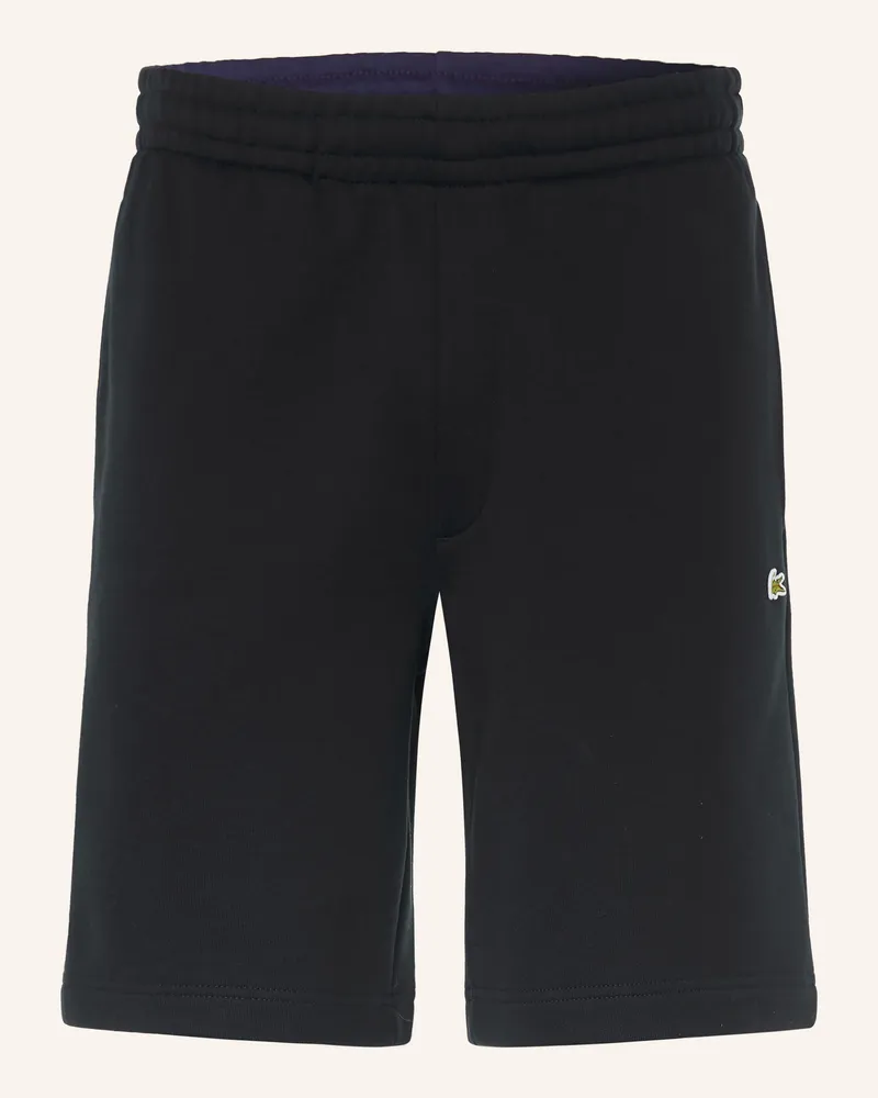 Lacoste Sweatshorts schwarz Schwarz