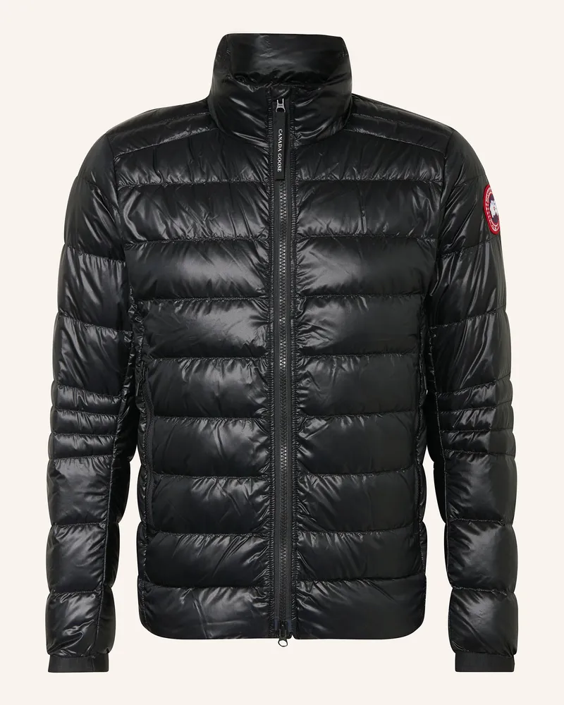 Canada Goose Lightweight-Daunenjacke CROFTON Schwarz