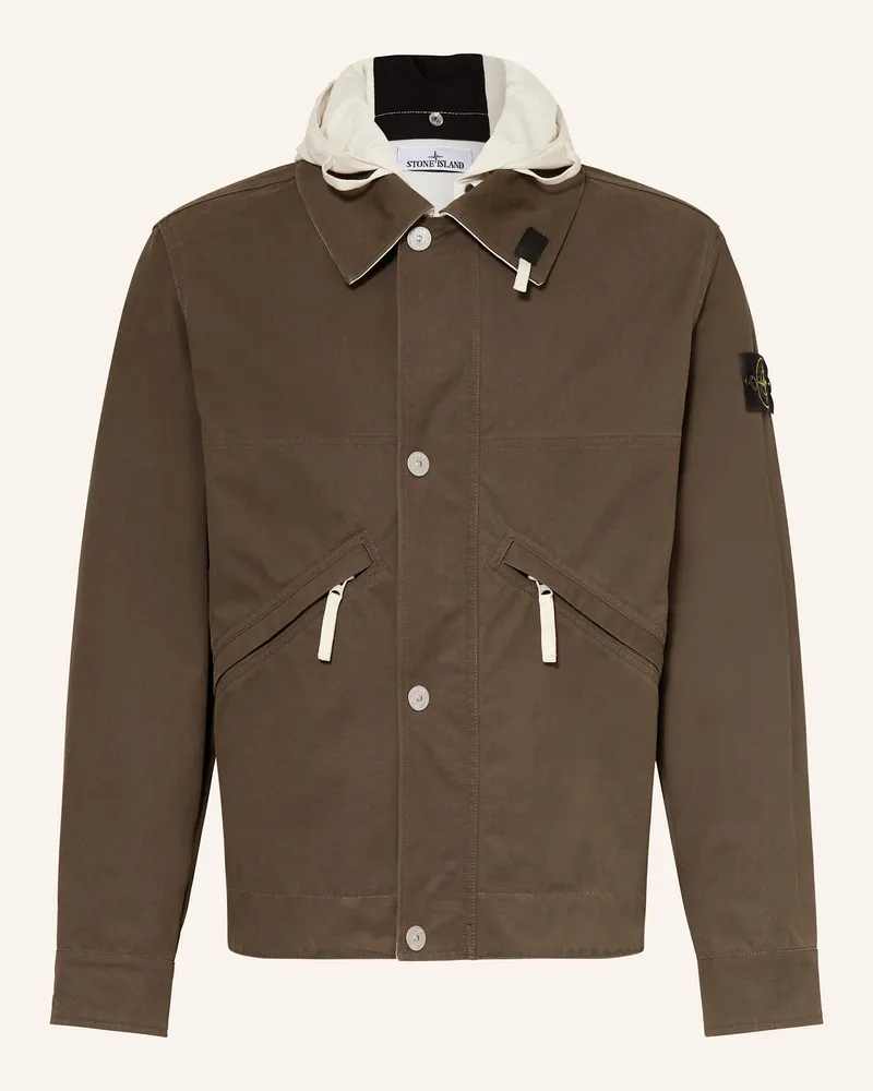 Stone Island Jacke Khaki