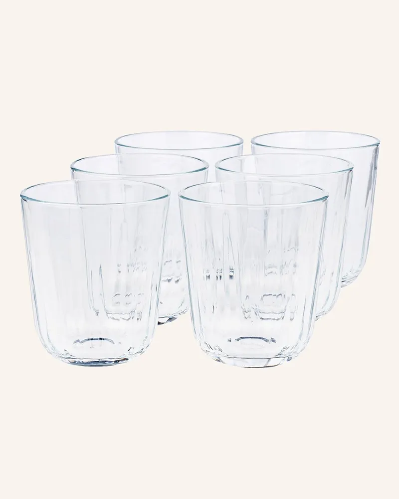 Eva Solo 6er-Set Trinkgläser transparent Transparent