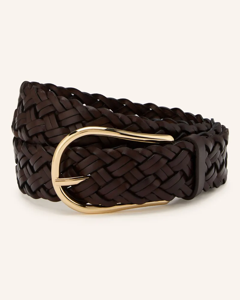 Gianni Chiarini Ledergürtel braun Dunkelbraun