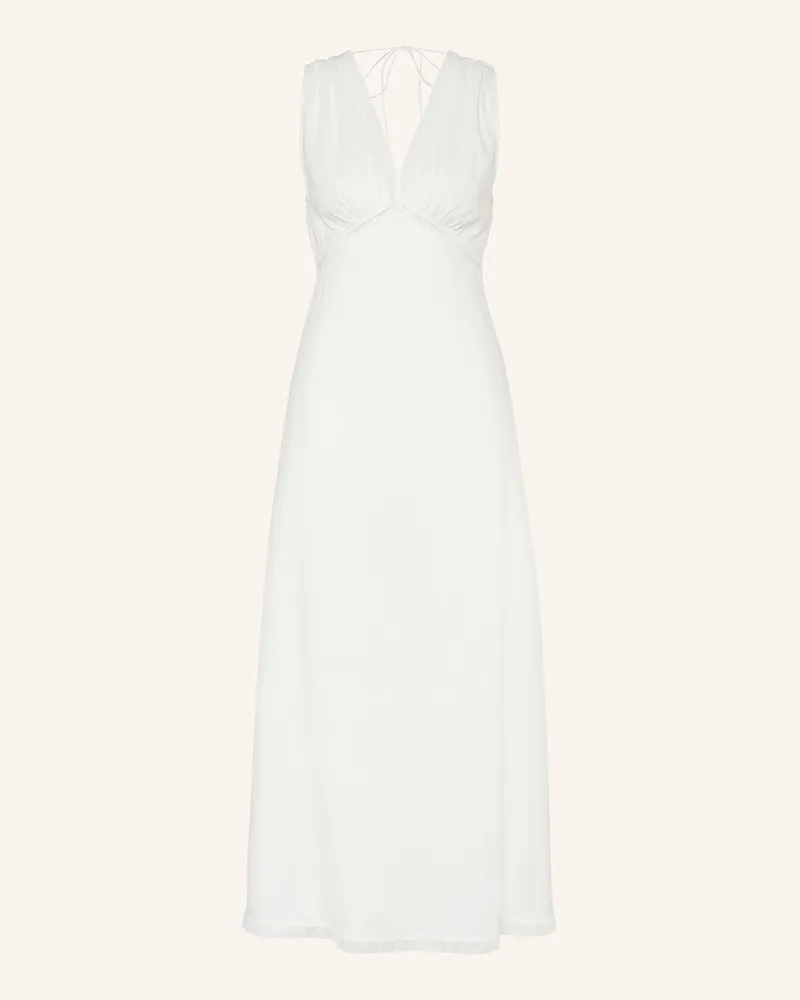Faithfull The Brand Kleid Denise weiss Weiss