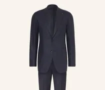 Anzug Extra Slim Fit blau