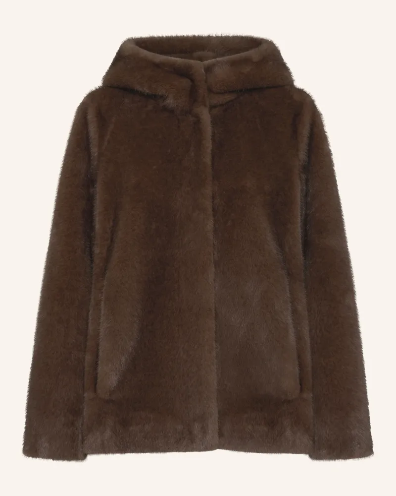 Gerard Darel Mantel MORGANE Braun