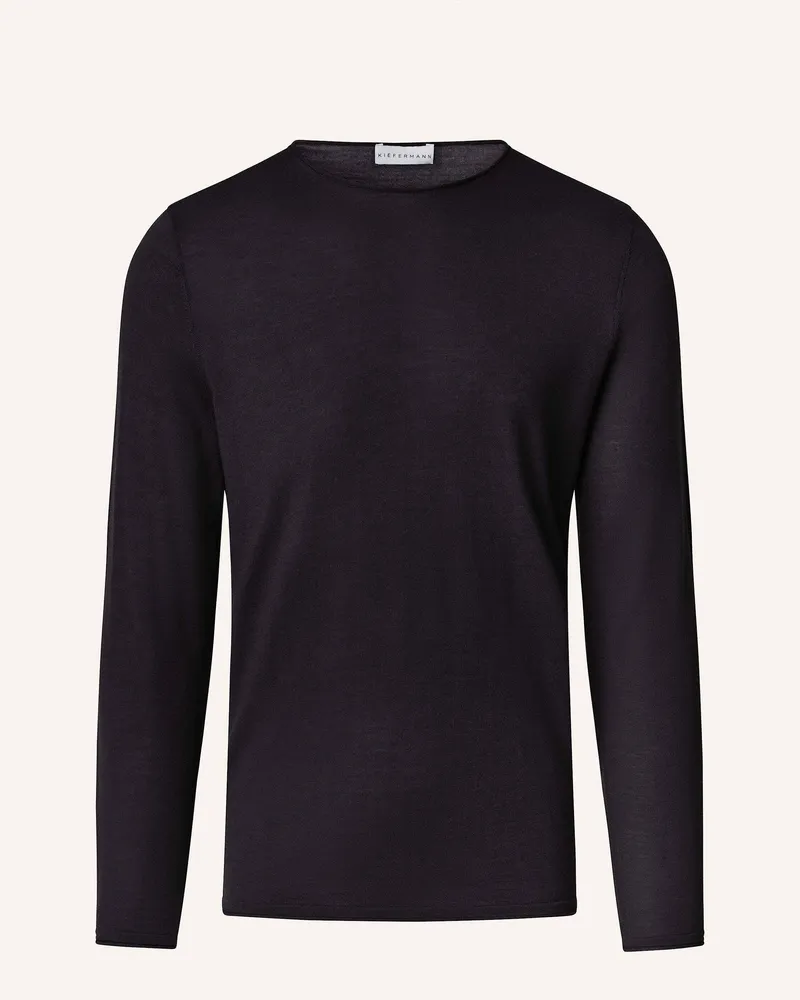 KIEFERMANN Pullover Benjaminn Aus Merino schwarz Schwarz