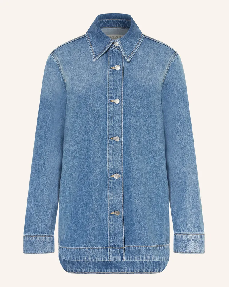 Marc O'Polo Jeansbluse Blau