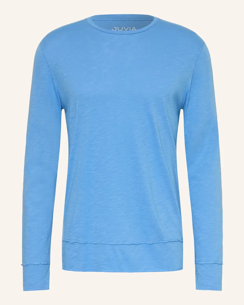 Juvia Longsleeve blau Hellblau