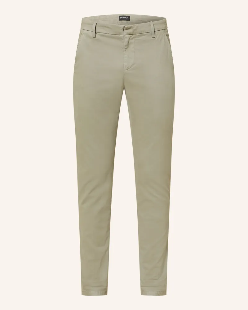 Dondup Chino GAUBERT Extra Slim Fit Oliv