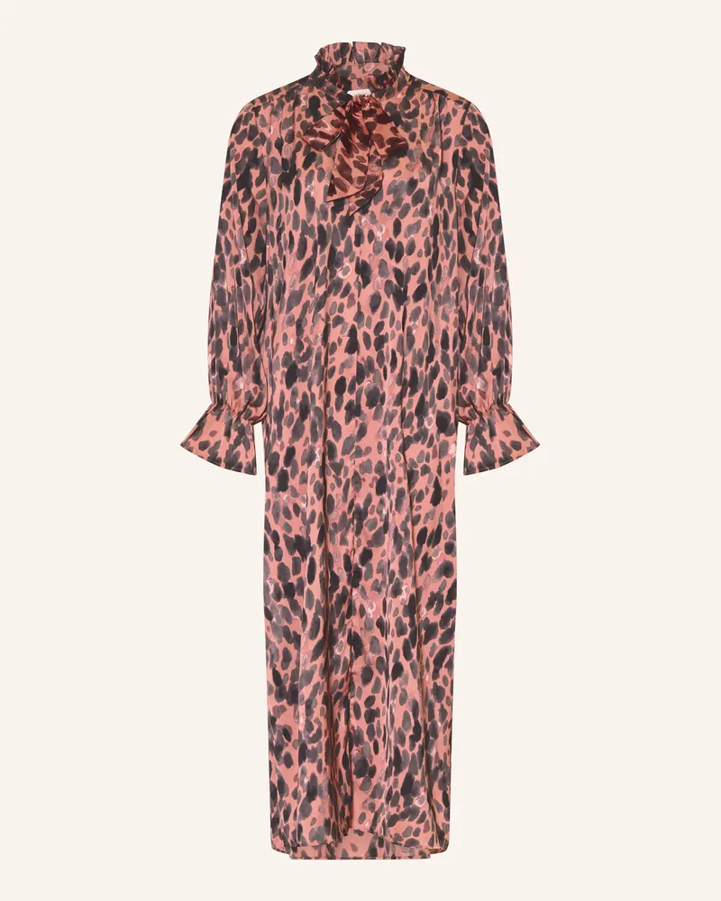 InWear Satinkleid GRACIEIW mit Schluppe Altrosa