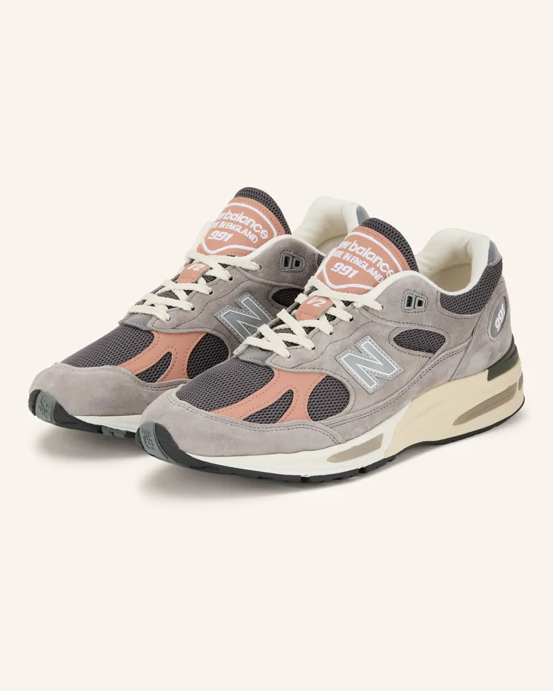 New Balance Sneaker MADE IN UK 991 V2 Grau