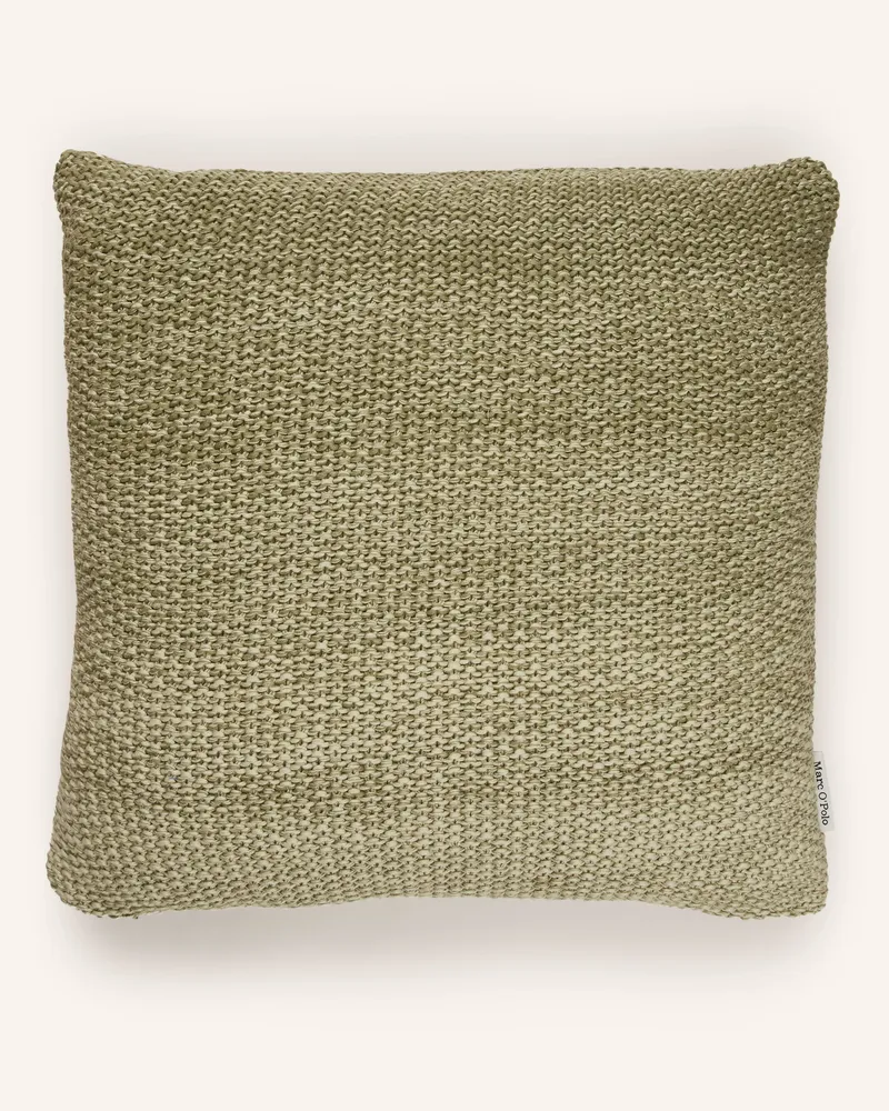 Marc O'Polo Dekokissen Nordic Knit gruen Hellgrün