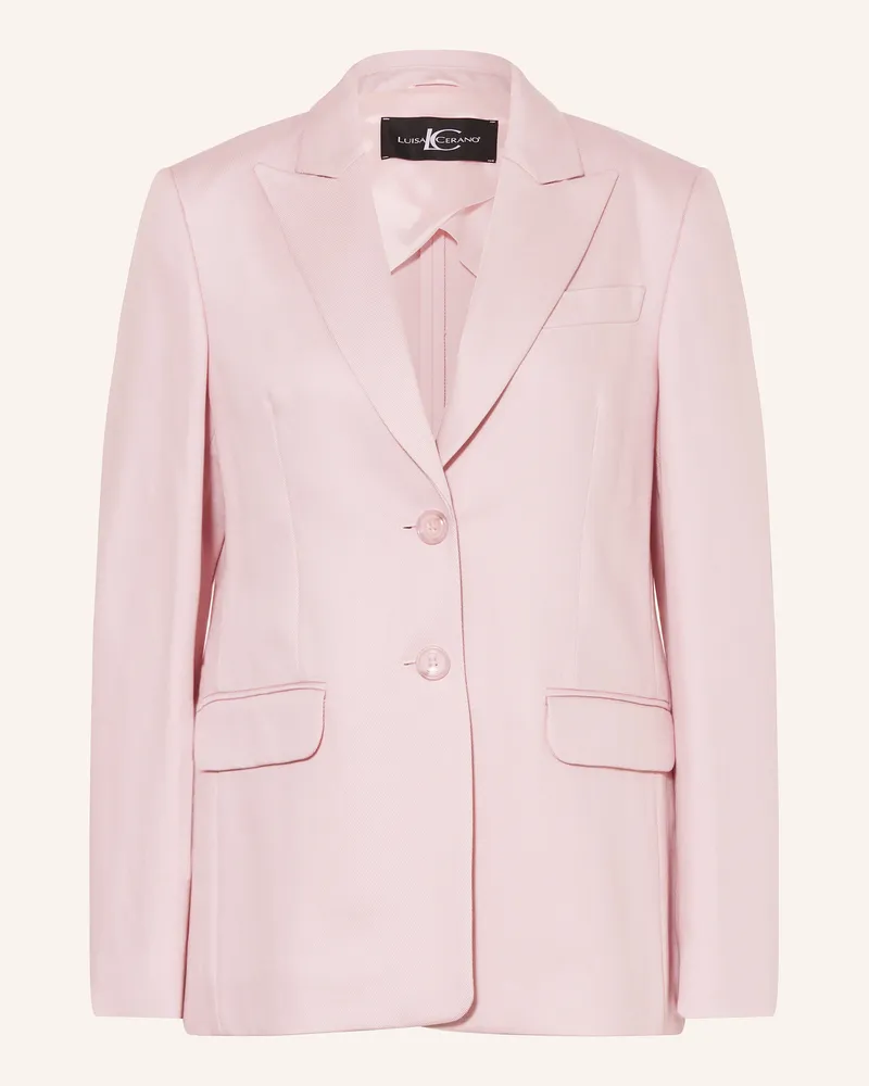 Luisa Cerano Blazer rosa Hellrosa