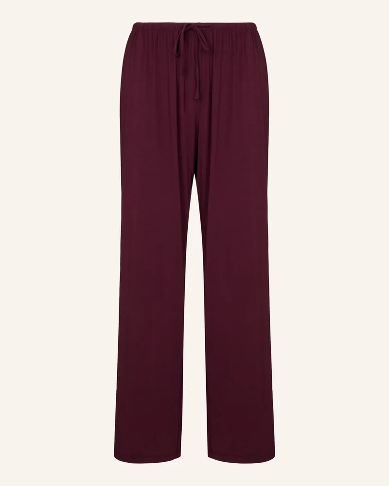 Hunkemöller Langarm Schlafshirt Essential Jersey lila Lila