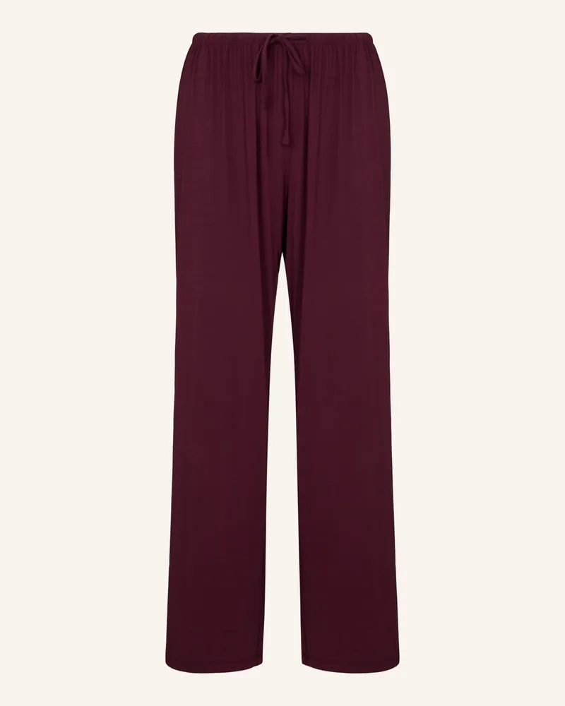 Hunkemöller Langarm Schlafshirt Essential Jersey lila Lila