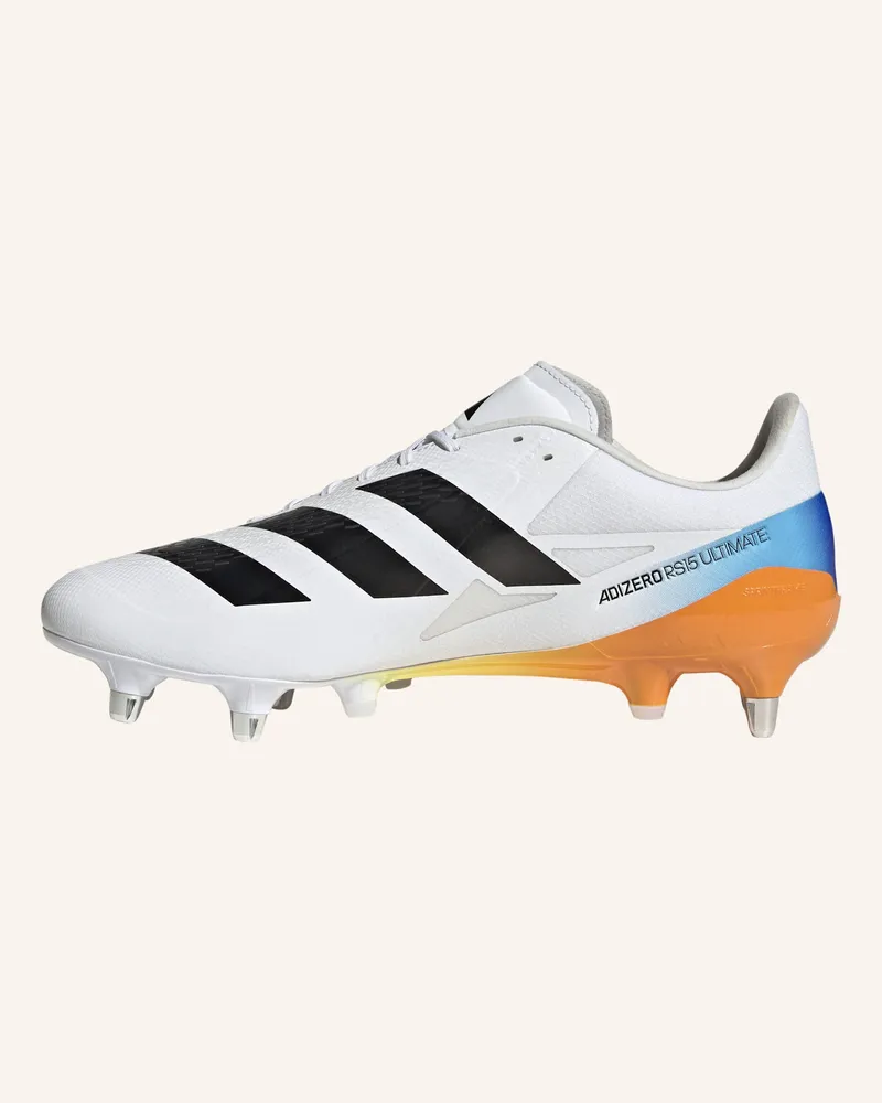 adidas ADIZERO RS15 ULTIMATE SG RUGBYSCHUH Weiss