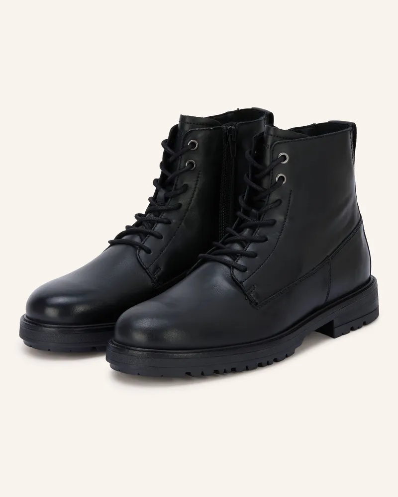Marc O'Polo Schnürboots Rony 3 schwarz Schwarz