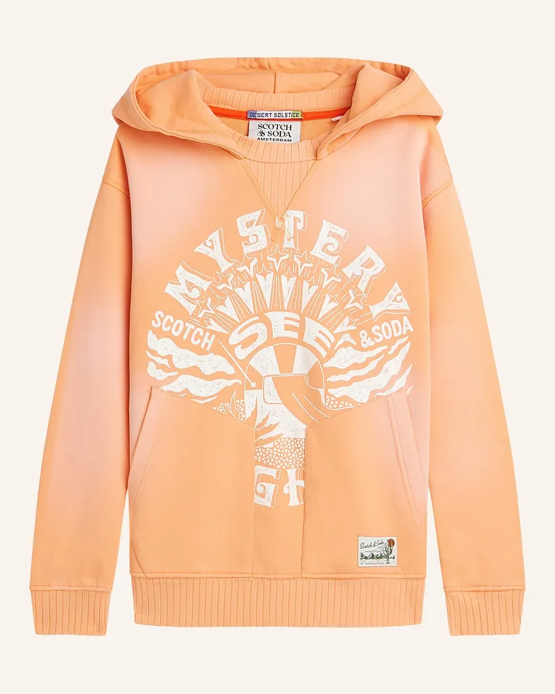 Scotch&Soda Hoodie orange Hellorange