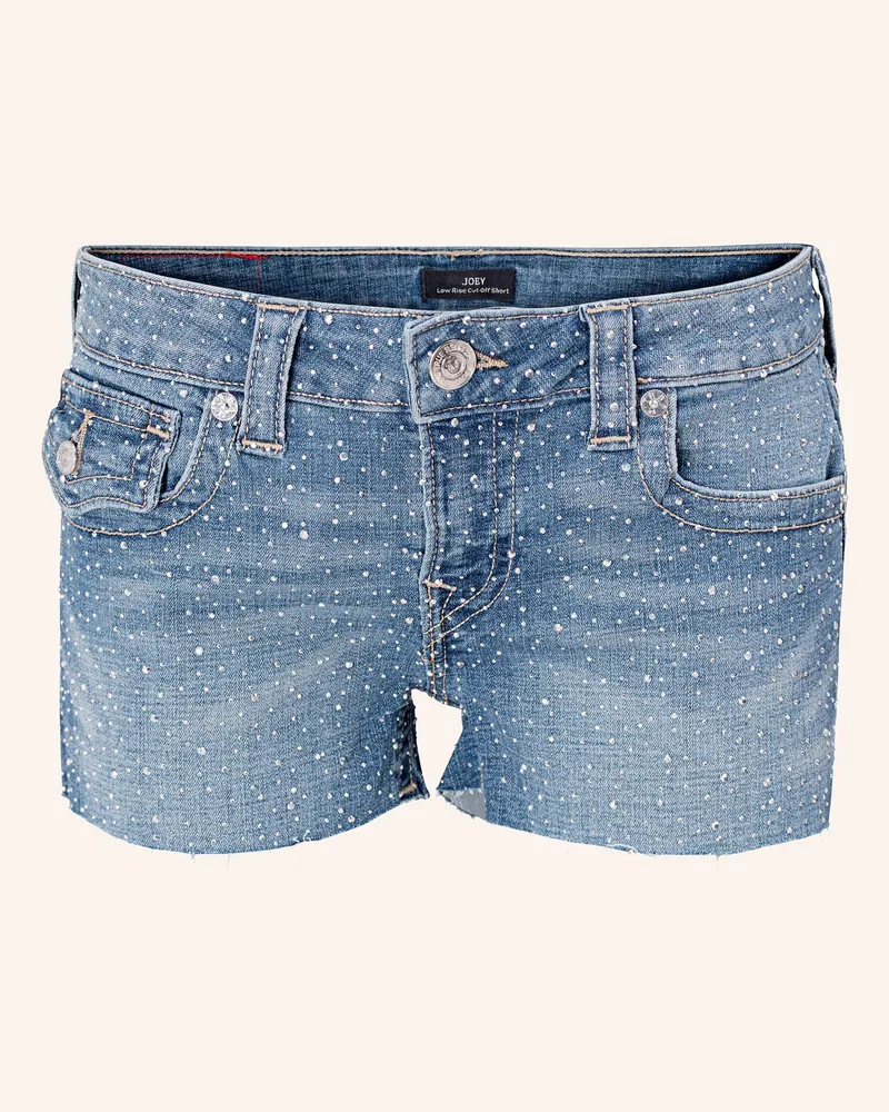 True Religion Shorts Joey Crystal blau Blau