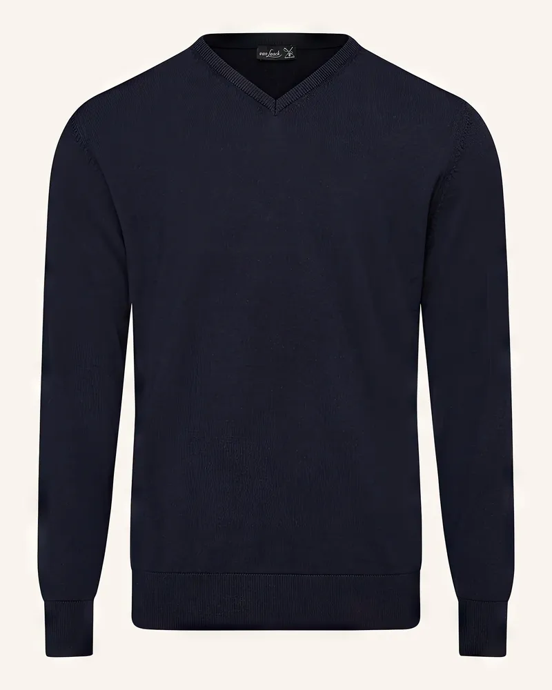 van Laack Pullover blau Dunkelblau