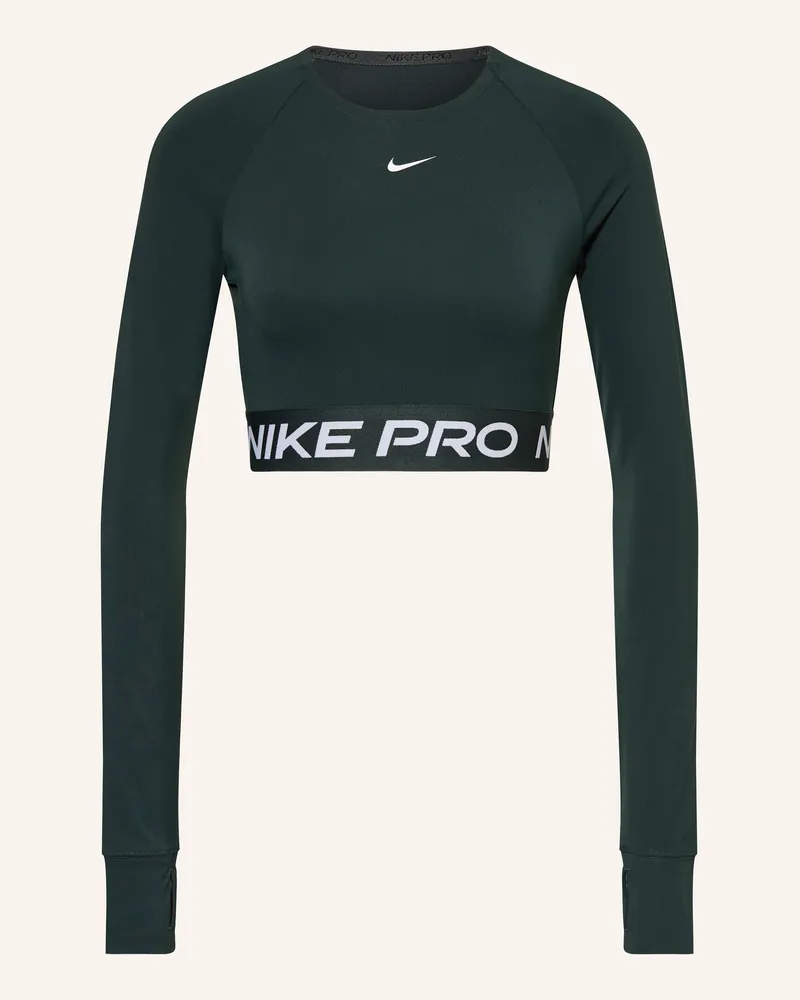 Nike Cropped-Longsleeve PRO 365 DRI-FIT Petrol