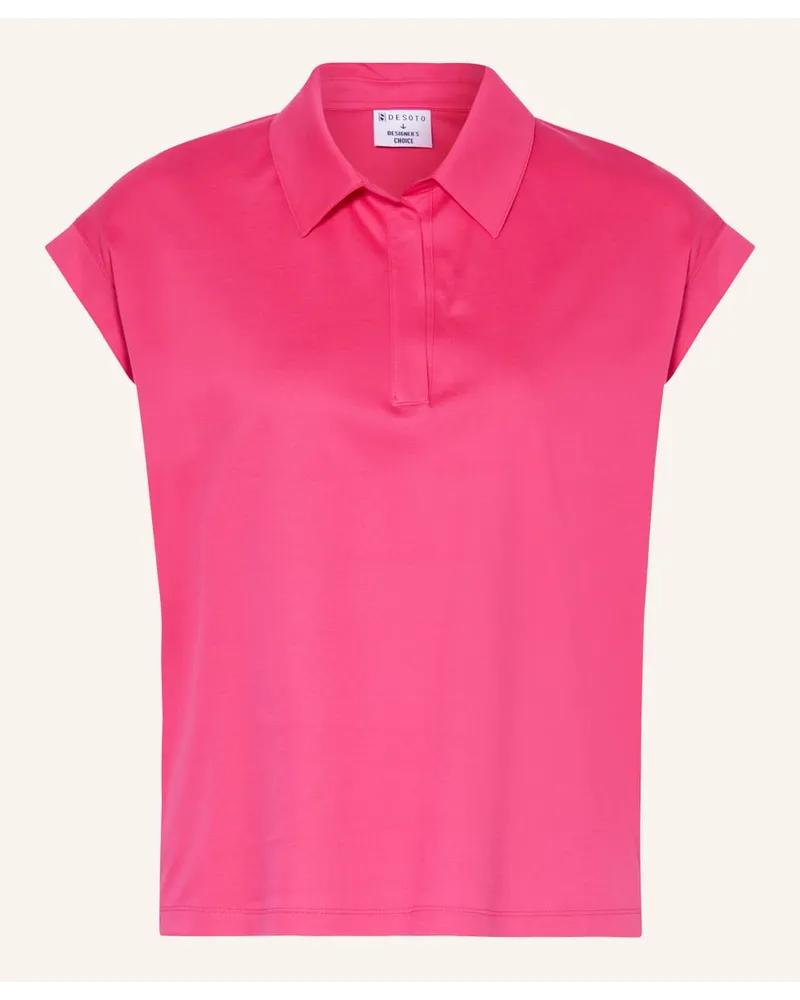 DESOTO Piqué-Poloshirt Pink