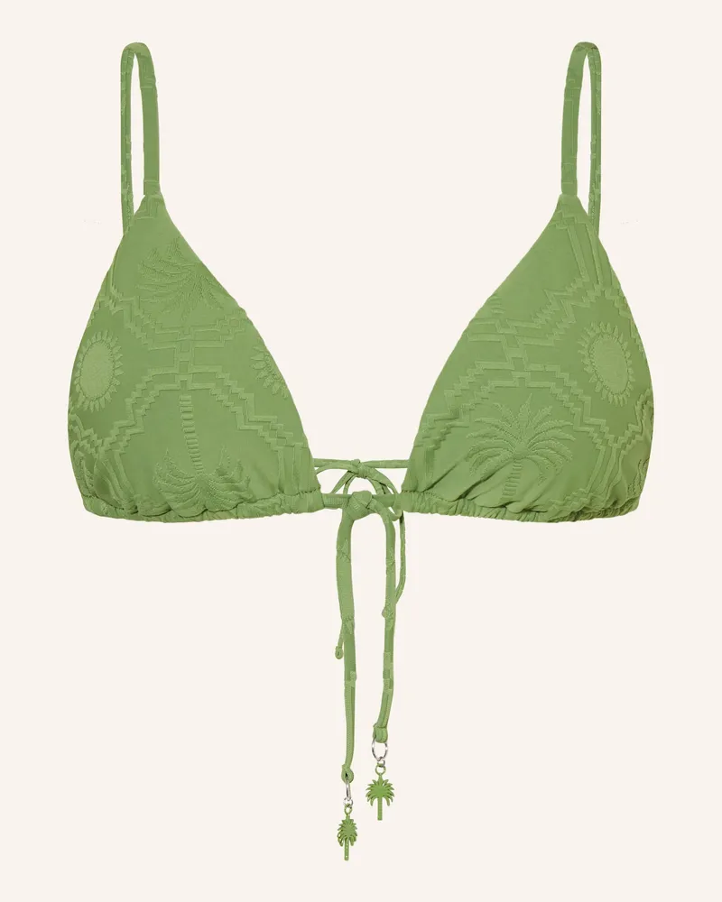 Seafolly Australia Triangel-Bikini-Top OASIS Hellgrün
