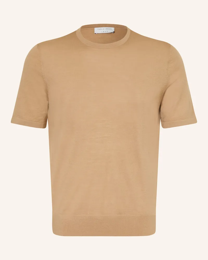 Tiger of Sweden Strickshirt Connor beige Camel