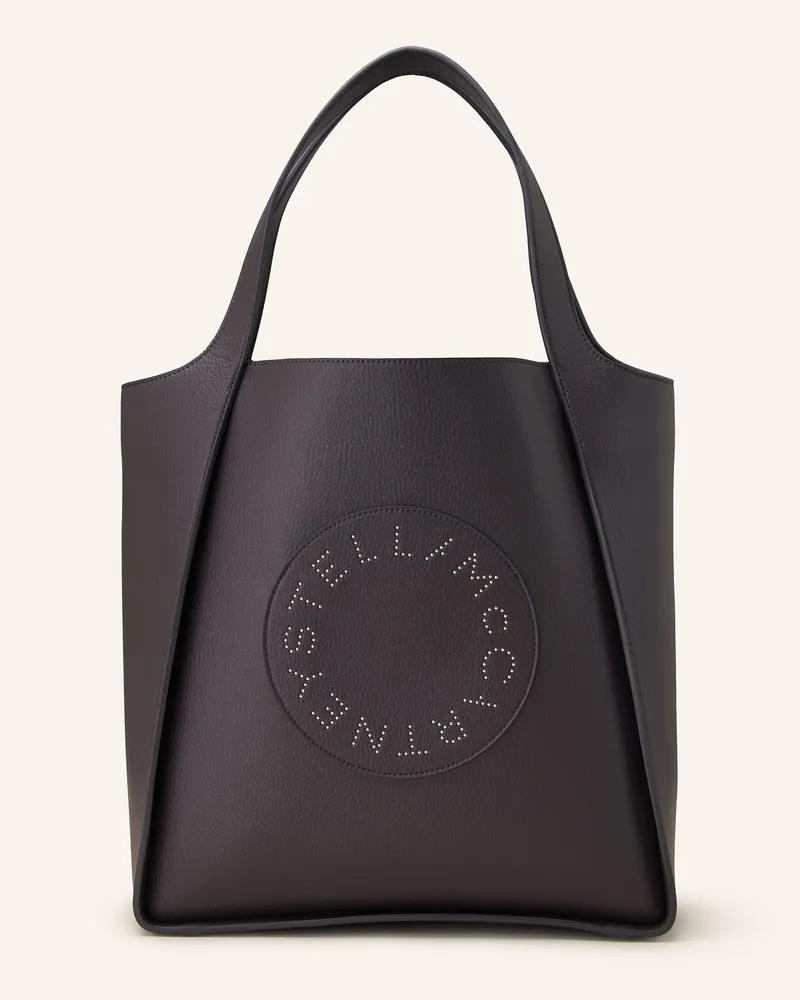 Stella McCartney Shopper mit Pouch Dunkelgrau