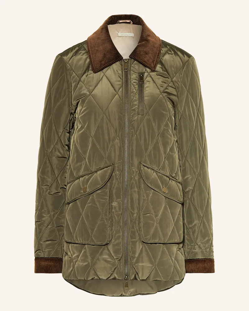 lilienfels Steppjacke gruen Khaki