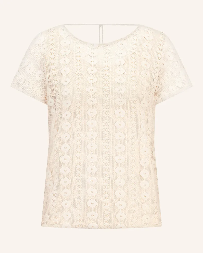 Cartoon Strickshirt Creme
