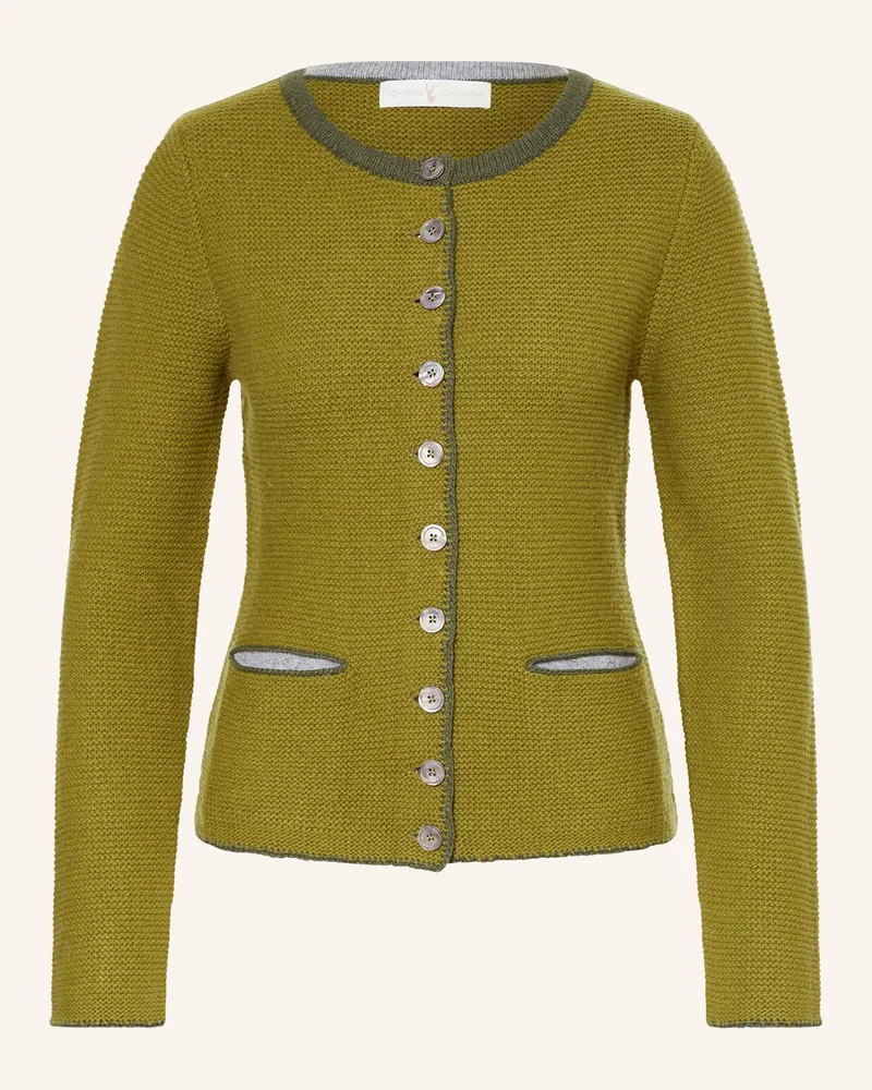 Johann & Johanna Strickjanker gruen Grün