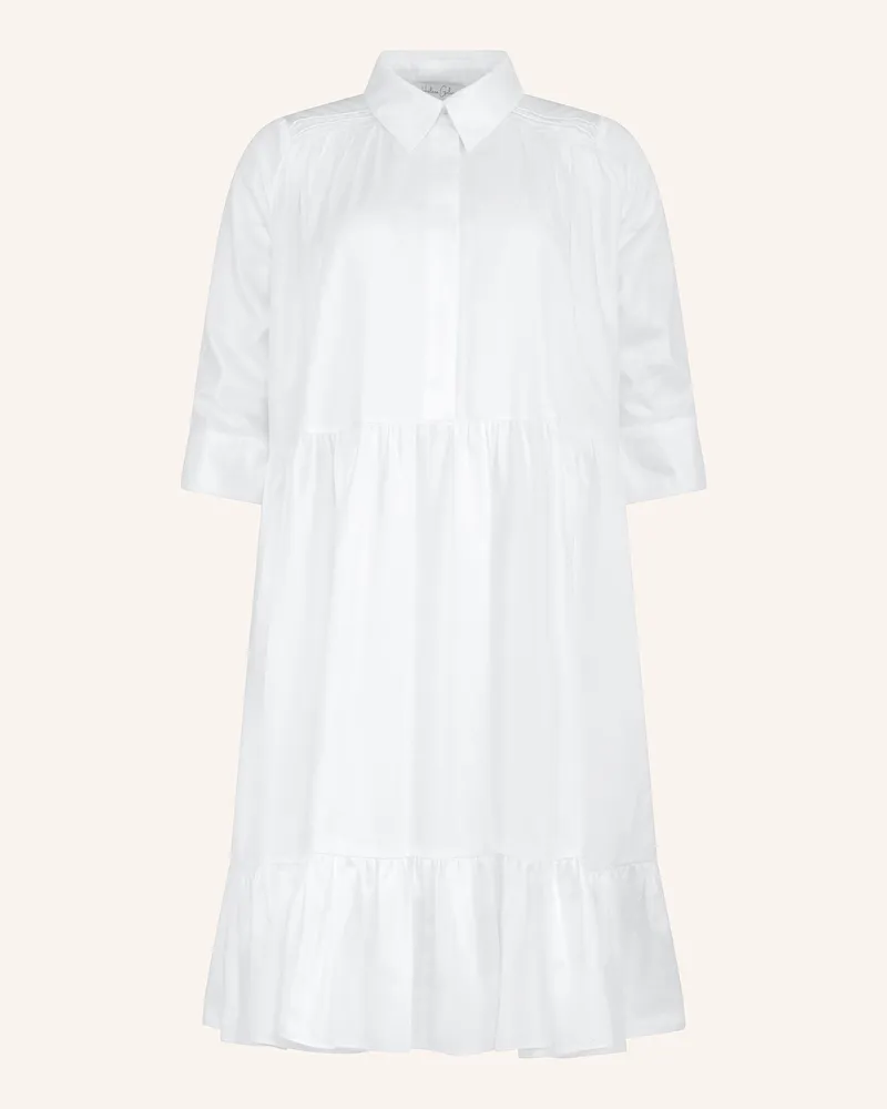 Helene Galwas Minihemdkleid Kokorah weiss Weiss