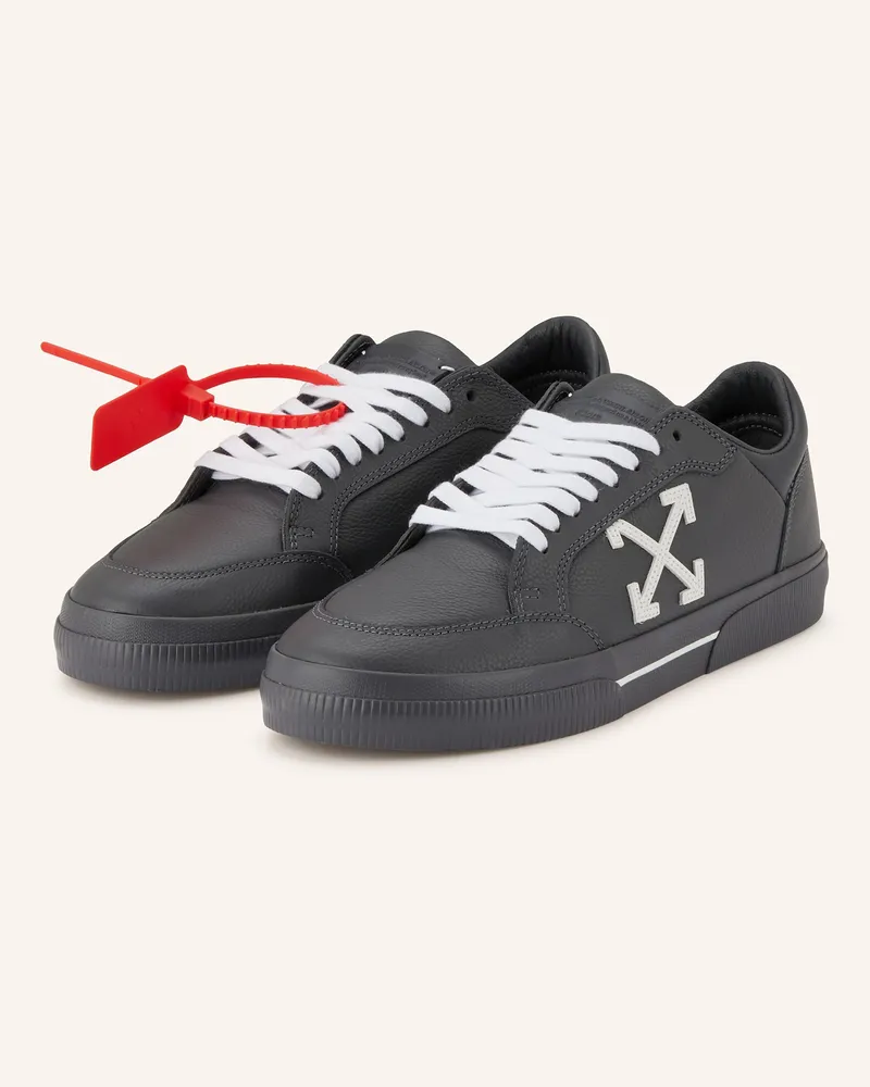 OFF-WHITE Sneaker Vulc Low grau Dunkelgrau