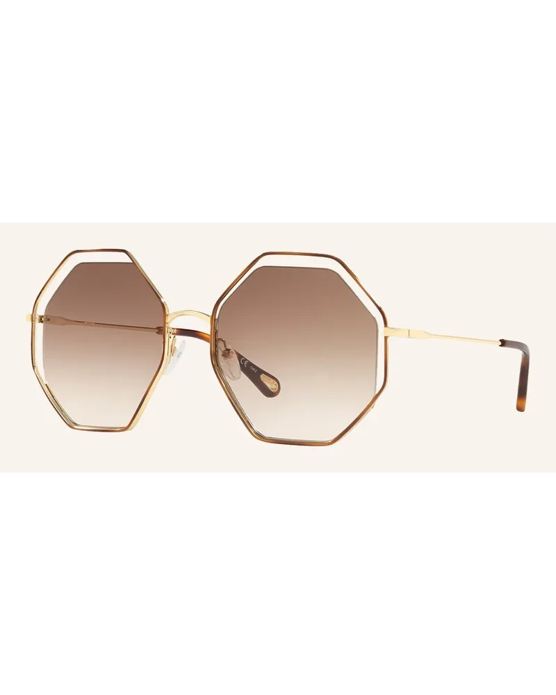 Chloé Sonnenbrille CH0046S Braun