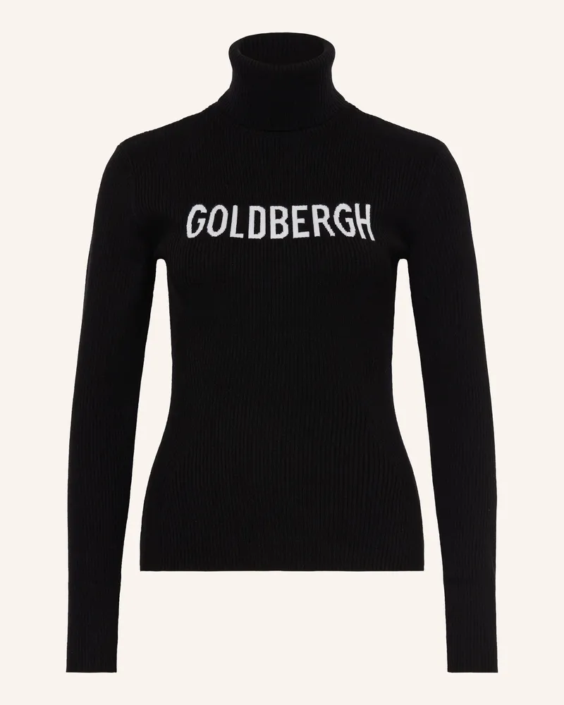 GOLDBERGH Rollkragenpullover Fira Mit Merinowolle schwarz Schwarz