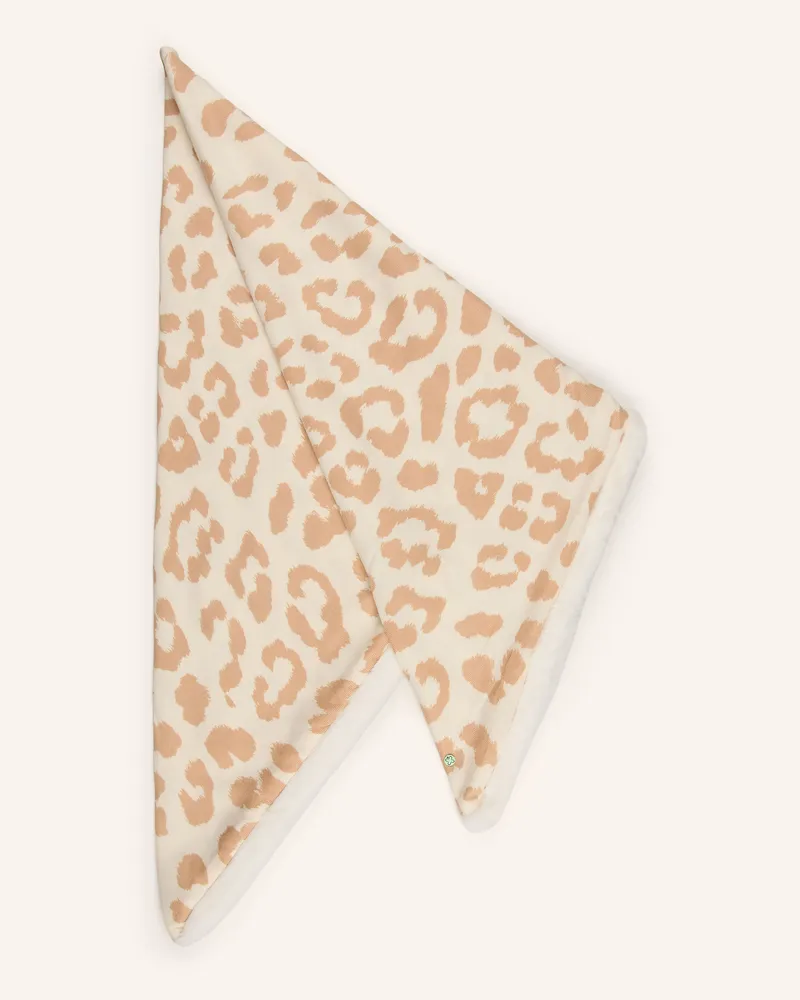 Codello Dreieckstuch Mit Kunstfell beige Hellbraun