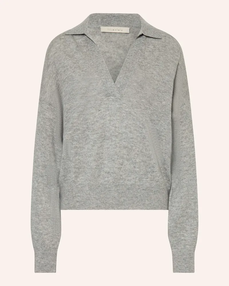 lilienfels Pullover grau Hellgrau