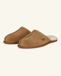 UGG Hausschuhe SCUFF - BEIGE Braun