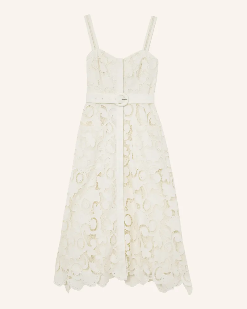 Reiss Kleid Kerina weiss Creme