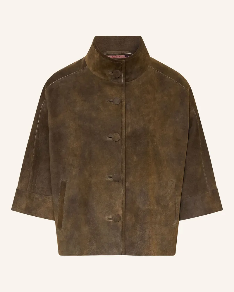 Meindl Lederjacke Skye braun Braun